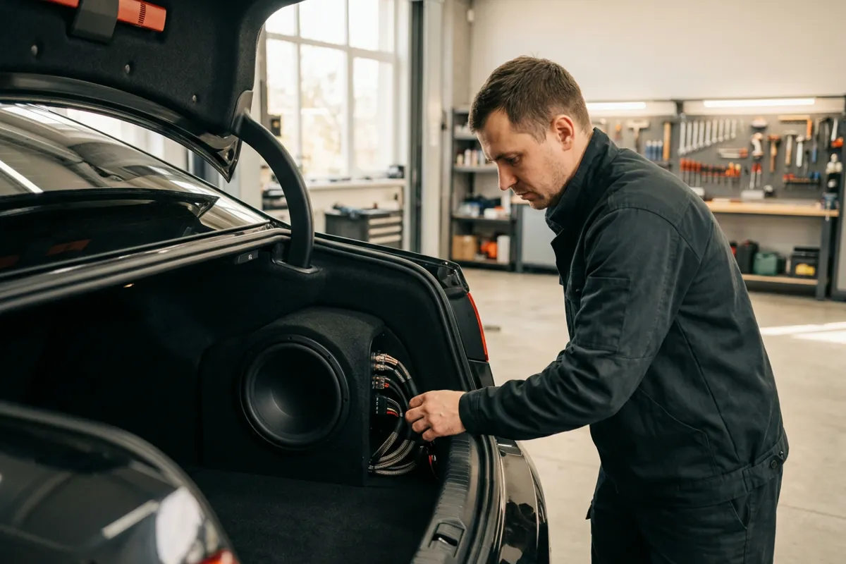 Встановлення автозвуку: приклад роботи