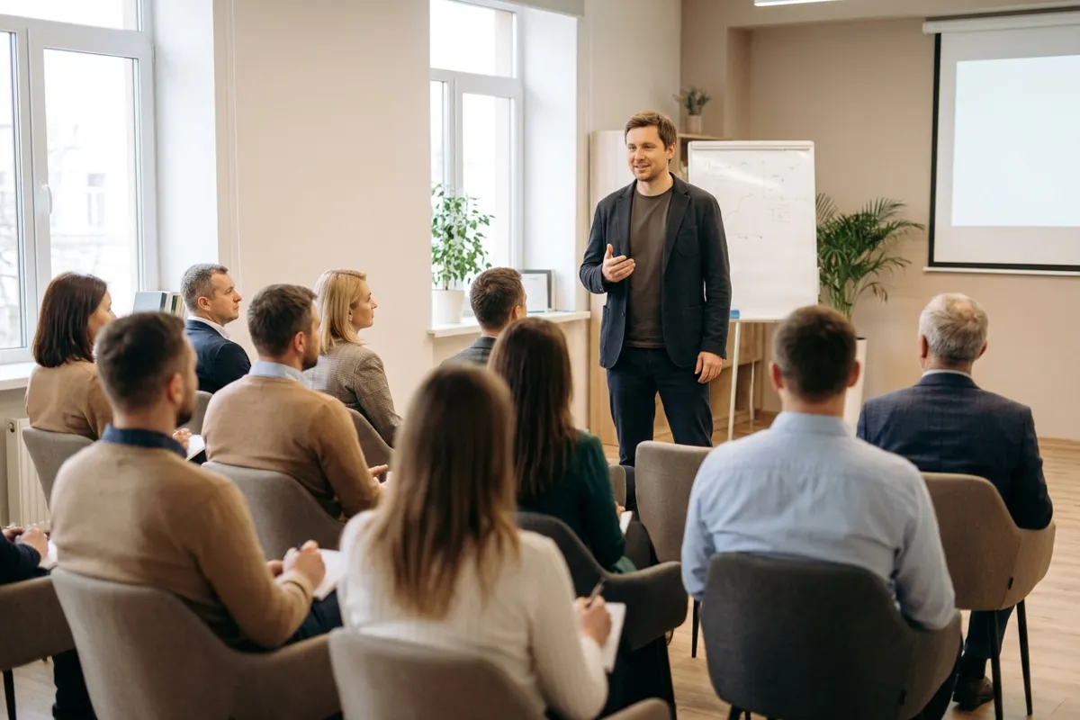Курси ораторської майстерності: приклад роботи