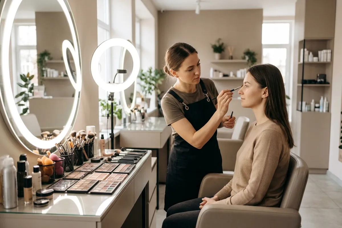 Візажист: приклад роботи